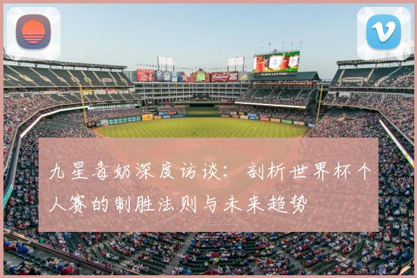 九星毒奶深度访谈:剖析世界杯个人赛的制胜法则与未来趋势